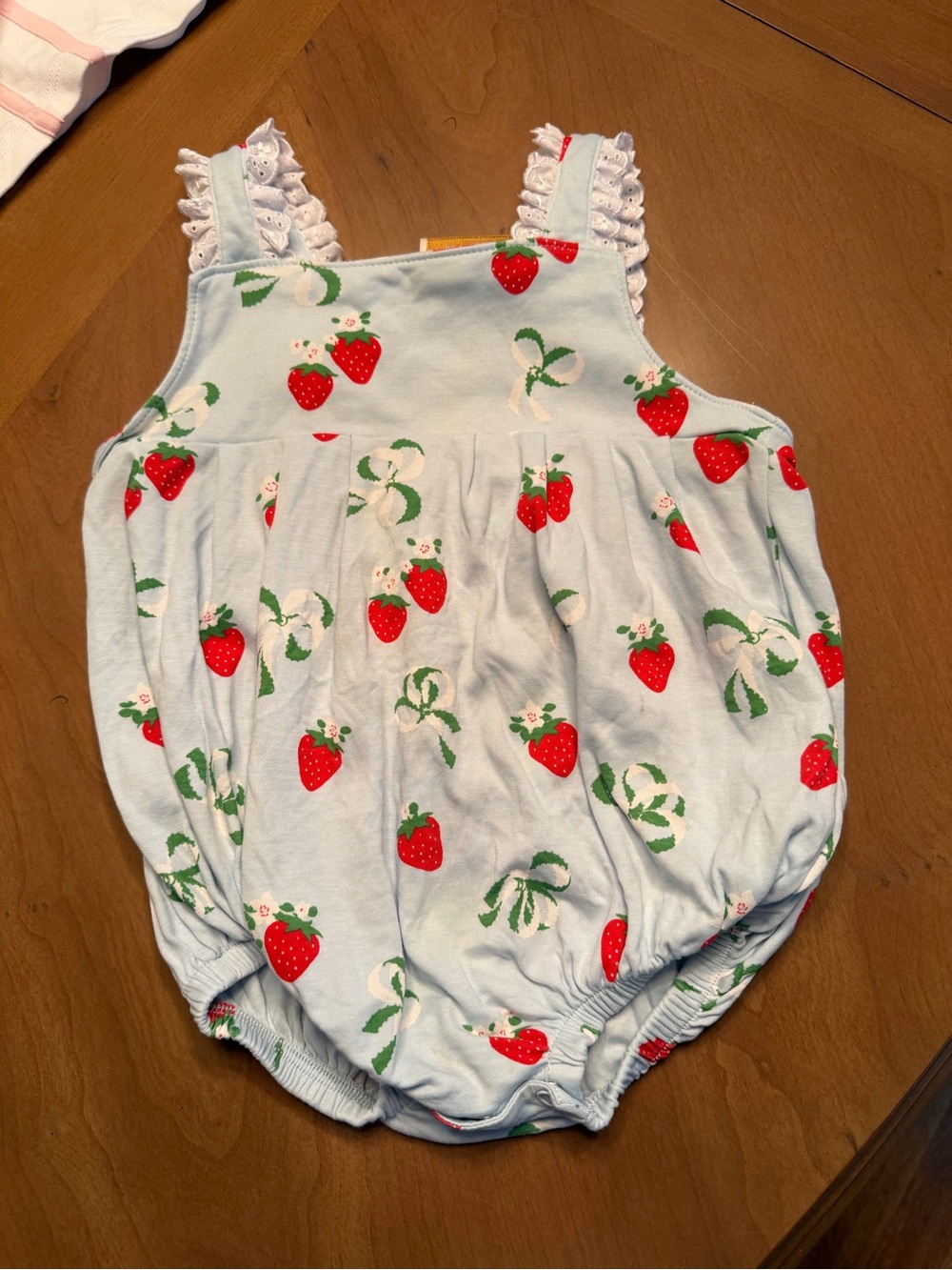 Light Blue Strawberry Baby Bubble